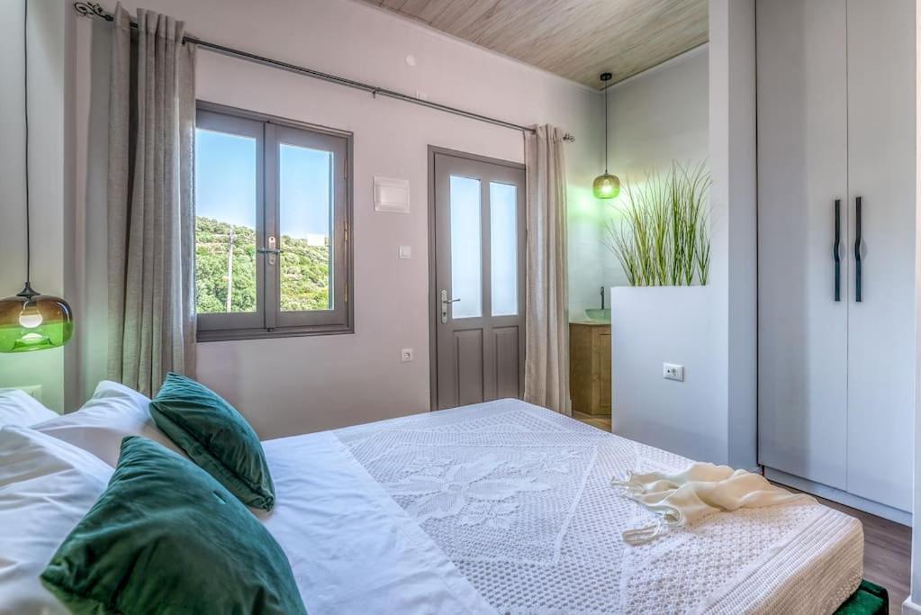 Casa Del Miele, Private Pool, Bbq, Mountain View. Villa Alikianósz Kültér fotó