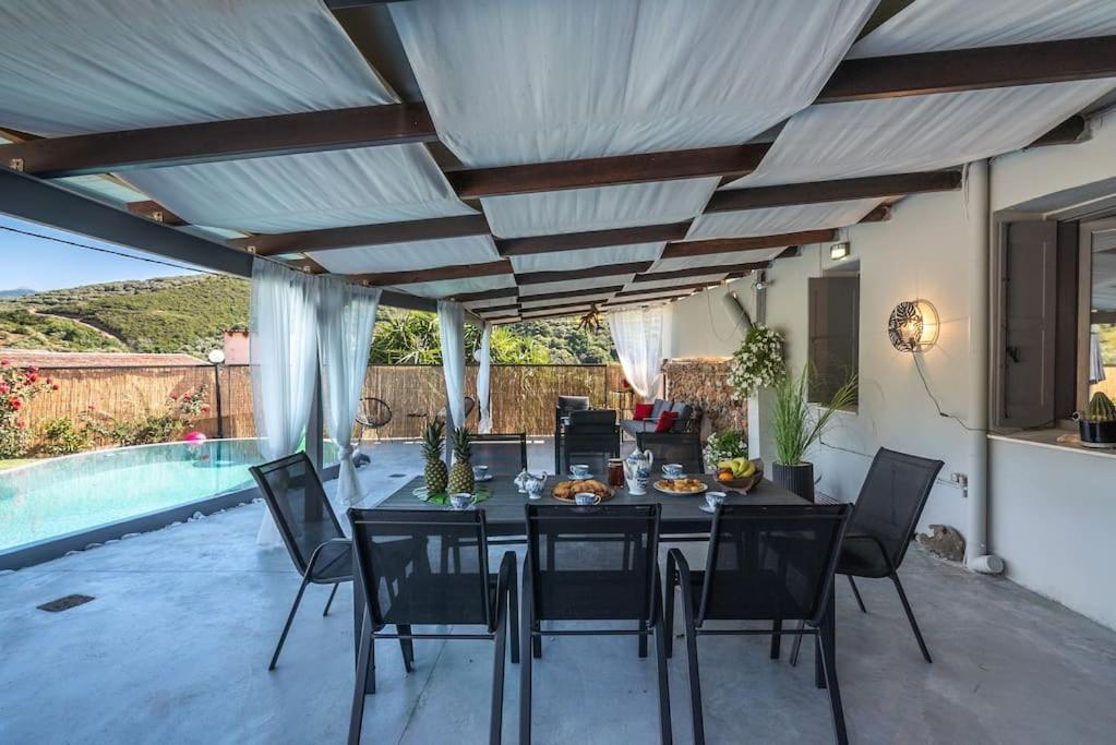 Casa Del Miele, Private Pool, Bbq, Mountain View. Villa Alikianósz Kültér fotó