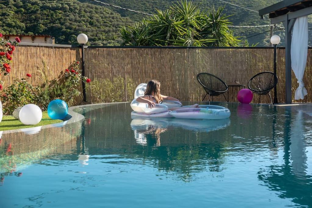 Casa Del Miele, Private Pool, Bbq, Mountain View. Villa Alikianósz Kültér fotó