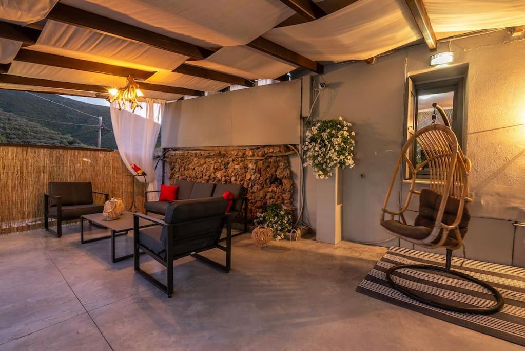 Casa Del Miele, Private Pool, Bbq, Mountain View. Villa Alikianósz Kültér fotó