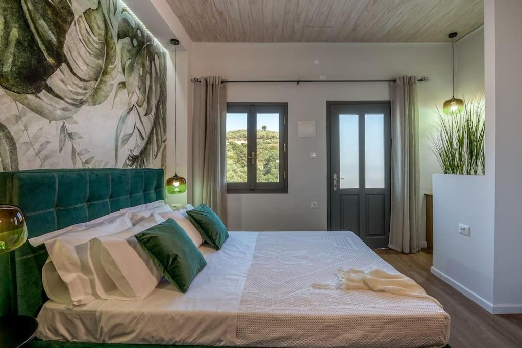 Casa Del Miele, Private Pool, Bbq, Mountain View. Villa Alikianósz Kültér fotó